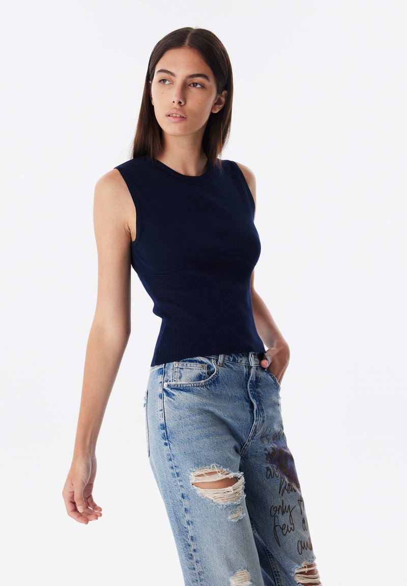 Twist Top - navy