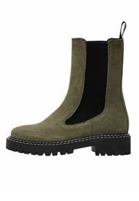 Non sélectionné, olive