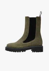 Non sélectionné, olive