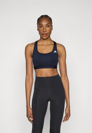 Αθλητικό σουτιέν μεσαίας στήριξης - black/white