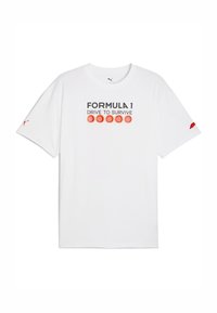 F1 DTS GRAPHIC - Tričko s potlačou - puma white