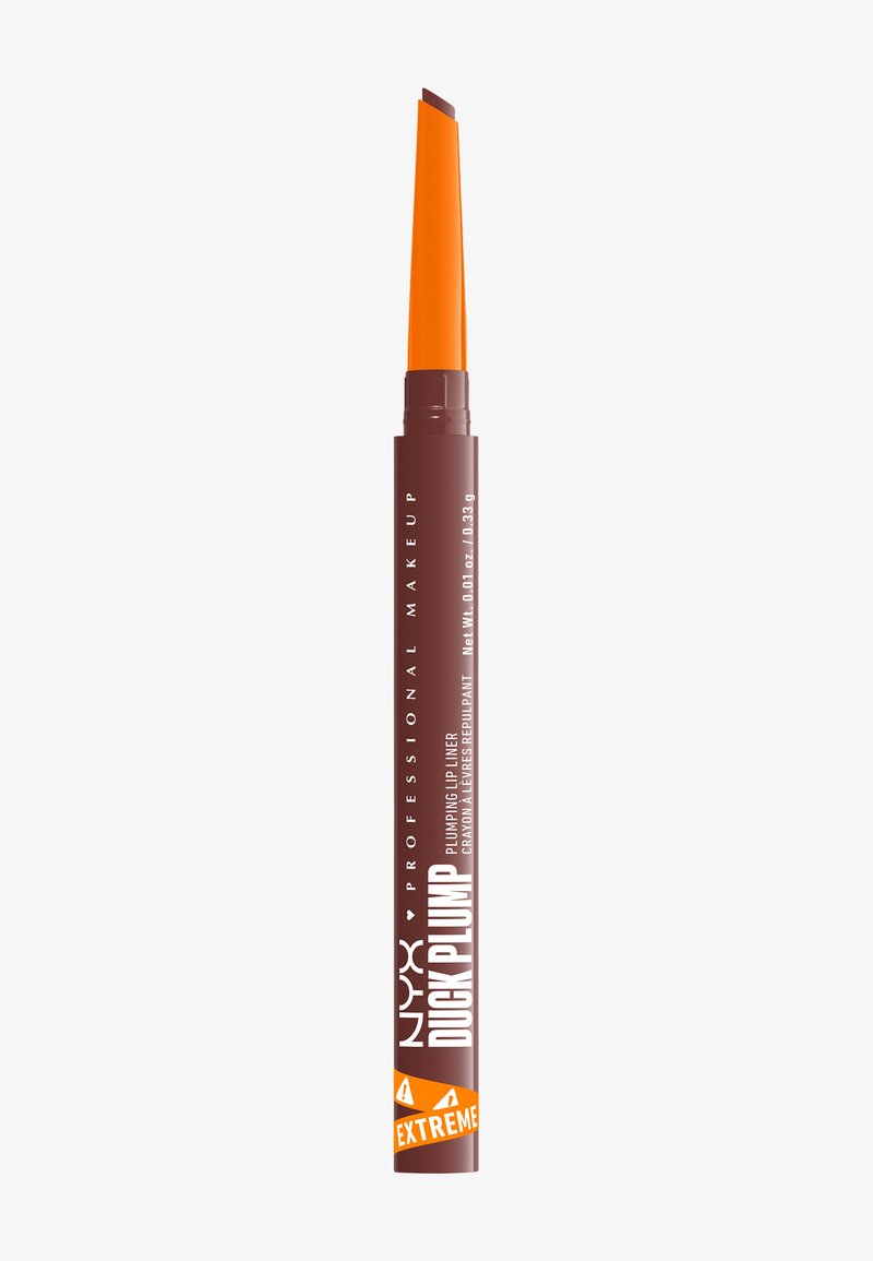 NYX Professional Makeup - DUCK PLUMP PLUMPING CONTOUR LIP LINER - Matita per le labbra - dash of cocoa, Ingrandire