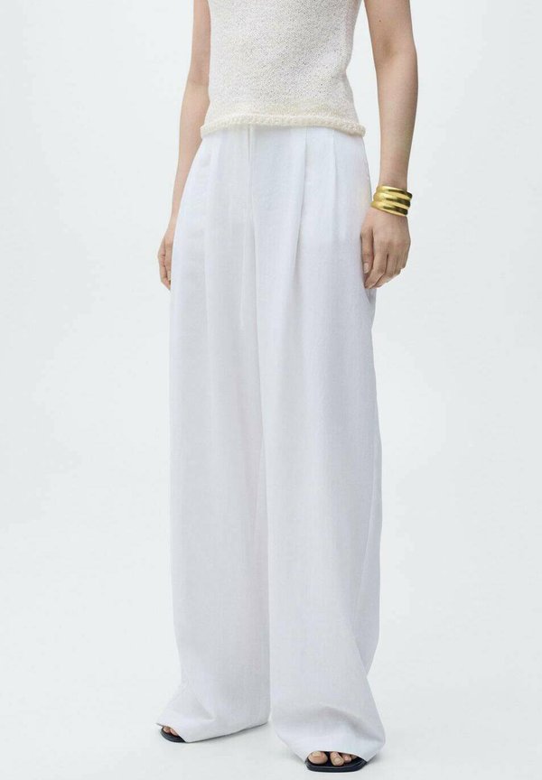 BONNIE - Trousers - blanc