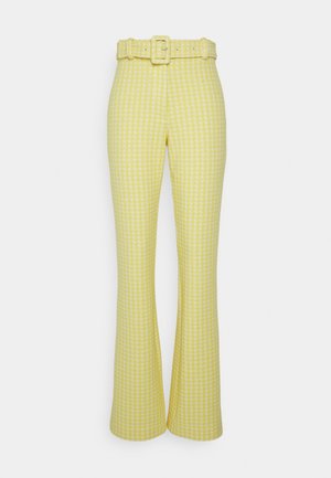 Viktor&Rolf BUCKLE TROUSERS  - Trousers - yellow
