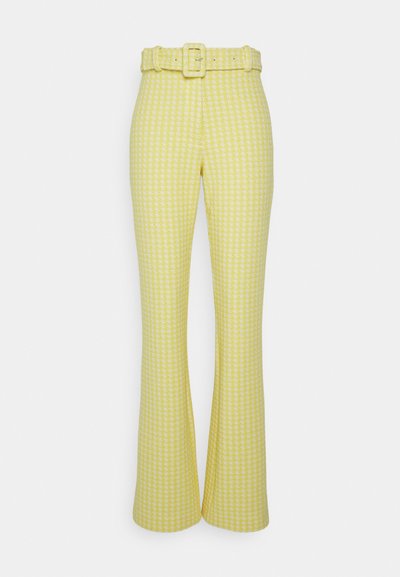 Viktor&Rolf BUCKLE TROUSERS - Παντελόνι - yellow
