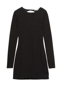 SHORT  WITH OPEN BACK  - Pouzdrové šaty - black