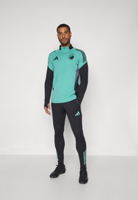 adidas Performance FC COPENHAGEN JOGGERS - Klub merchandise - black/onix/fade ocean