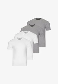 Non sélectionné, weiß grau