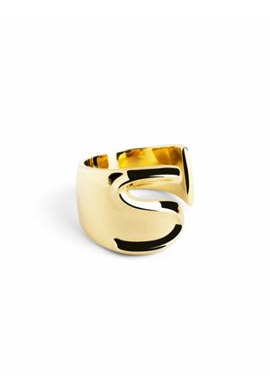 PERSONALIZED LETTER SIGNET - Anillo - letra s oro