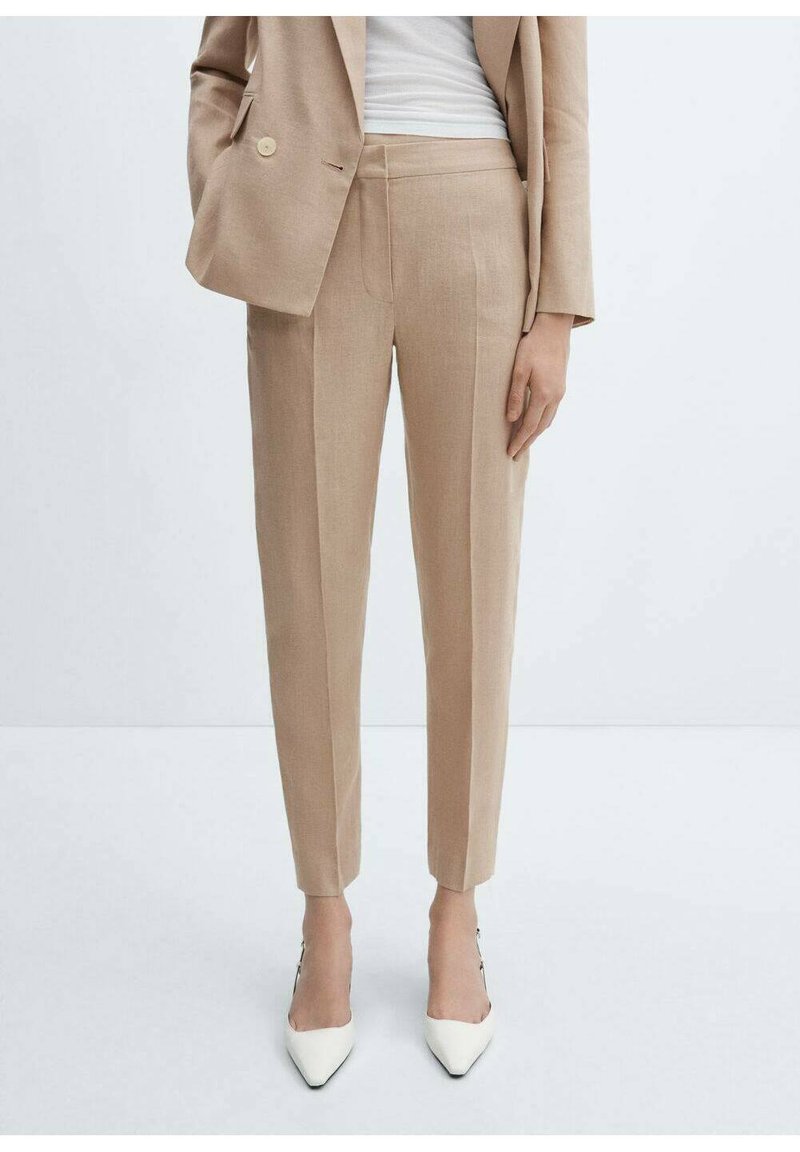 Mango - Trousers - sand, Enlarge