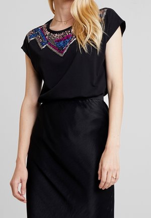 T-shirt imprimé - black