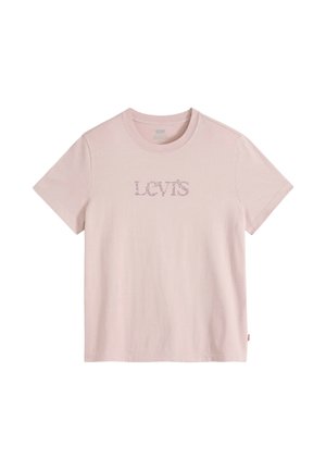 Levi's®, GR FAVORITE TEE FUNKY COLLEGIATE NAVY BL - T-shirts print - western collegiate t - pinks -