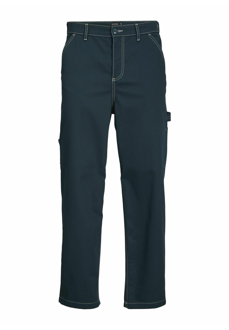 Jack & Jones Junior Straight leg jeans donkergroen Jack & Jones Junior Straight leg jeans donkergroen