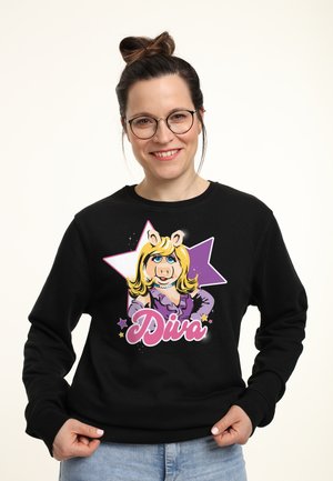 MUPPETS DIVA PIGGY - Sudadera - black