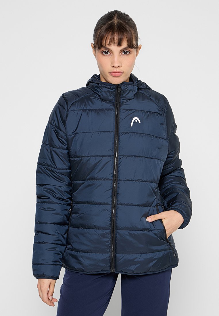 Head Winterjas gemêleerd donkerblauw