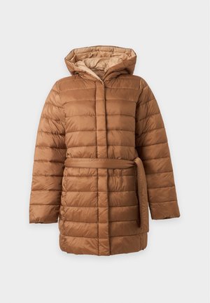 ONLY, ONLMIMI BELTED COAT - Χειμωνιάτικο παλτό - toasted coconut/nomad