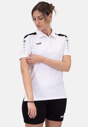 FUSSBALL POWER - Poloshirt - weissschwarz