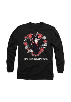 VILLAINS MALEFICENT VALENTINE NOT ME ITS YOU - Long sleeved top - black