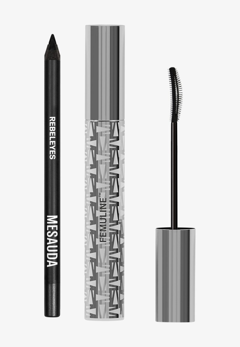 Mesauda - THE BOLD FEMULINE EYE KIT - Kit make up - black, Ingrandire