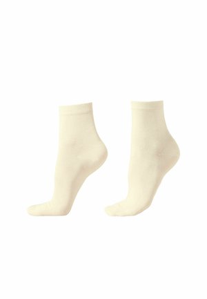 Strømper - hautfarben milk white