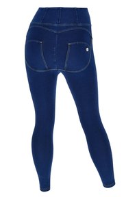 Freddy WR.UP CURVY CON GAMBA SUPER VITA ALTA - Jeggings - dark jeans