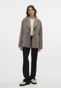 Vero Moda VMINGRID  - Žakete - medium grey melange