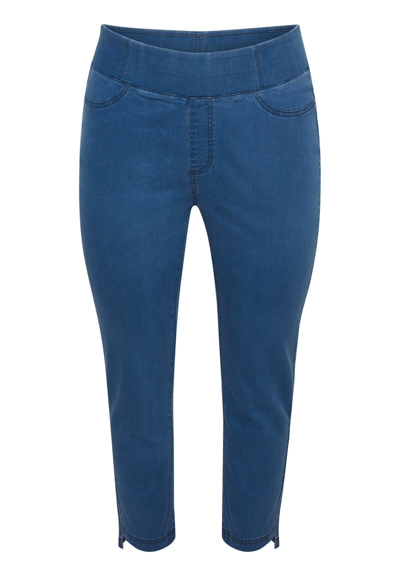 Fransa Slim fit jeans blauw