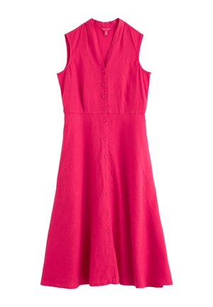 Seasalt Cornwall, SEASALT CORNWALL SLEEVELESS CARVED WOOD DRESS - Φόρεμα ημέρας - bright radish