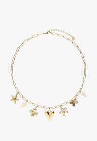 Geselecteerd, gold coloured