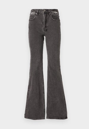 Ksubi SOHO PIERCED SHADOW - Bootcut jeans - black