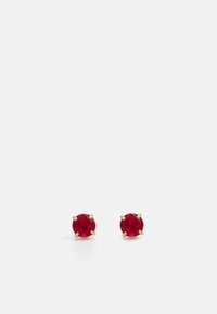 EARRINGS ESSENTIAL - Orecchini - gold-coloured/fuchsia
