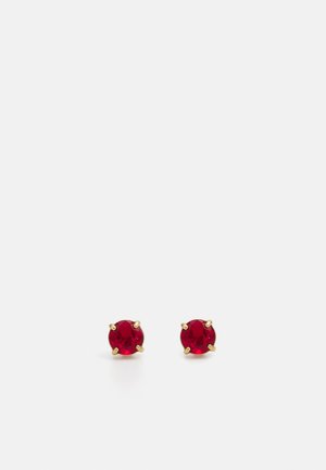 LIU JO EARRINGS ESSENTIAL - Ohrringe - gold-coloured/fuchsia