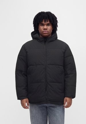 Jack & Jones, JJGALAXY PUFFER - Зимно яке - black