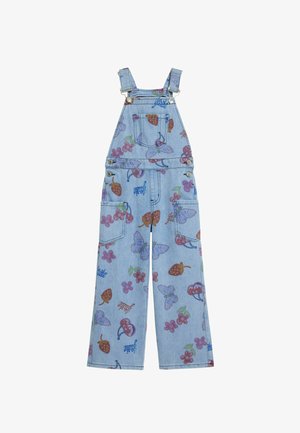 WITH FRUITS - Kombinezonas su petnešomis - blue