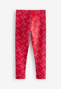 Next 5 PACK - Legíny – nohavice - red bow pink black floral