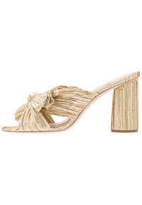 PENNY KNOT MULE - Sandaler - gold