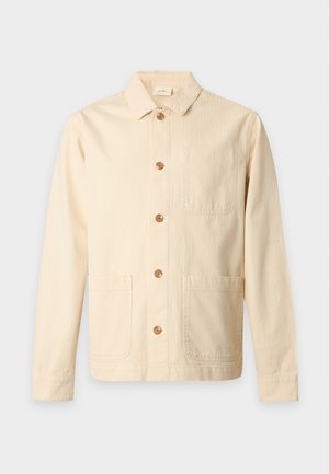 Les Deux, HERRINGBONE OVERSHIRT - Καλοκαιρινό μπουφάν - ivory