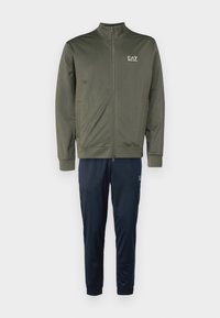 Não selecionado, green/blue