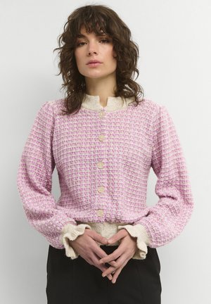 Cardigan - mauve mist