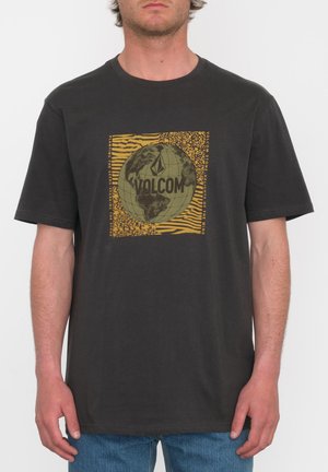 EARTHTRIPPIN FTY SST - Print T-shirt - stealth