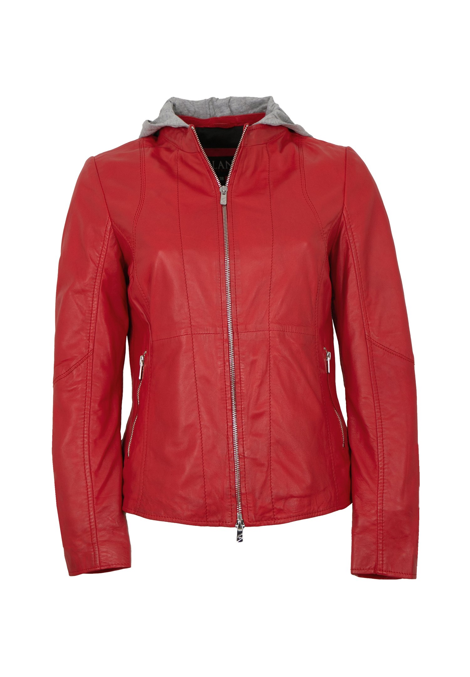 Lederjacken24 Lederjacke rot Zalando