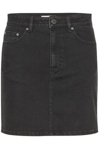 TILLIA SHORT SKIRT - Denim skirt - dark grey washed