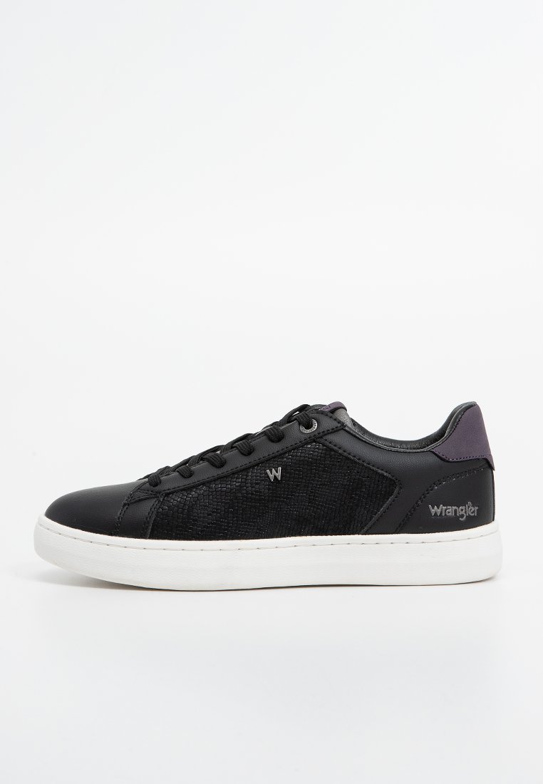 Wrangler Sneakers laag zwart
