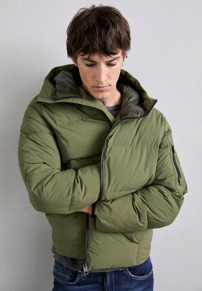 Dondup PUFFY JACKET  - Žieminė striukė - forest green