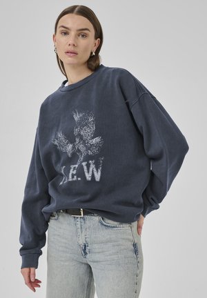 My Essential Wardrobe DIEGO EAGLE - Felpa - dark grey random wash