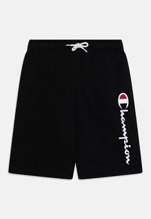 Champion ICONS BERMUDA LARGE LOGO UNISEX - Trainingsbroek - black