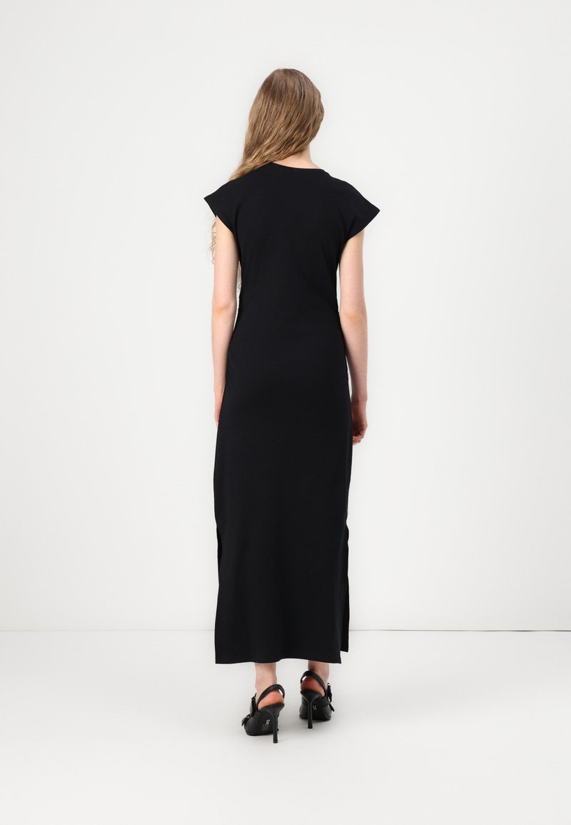 ONLY ONLFALLON O NECK LONG DRESS BOX - Jersey dress - black - Zalando.ie