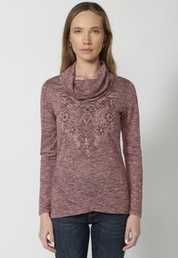 LONG SLEEVE  - Pikkade varrukatega topp - granate   maroon