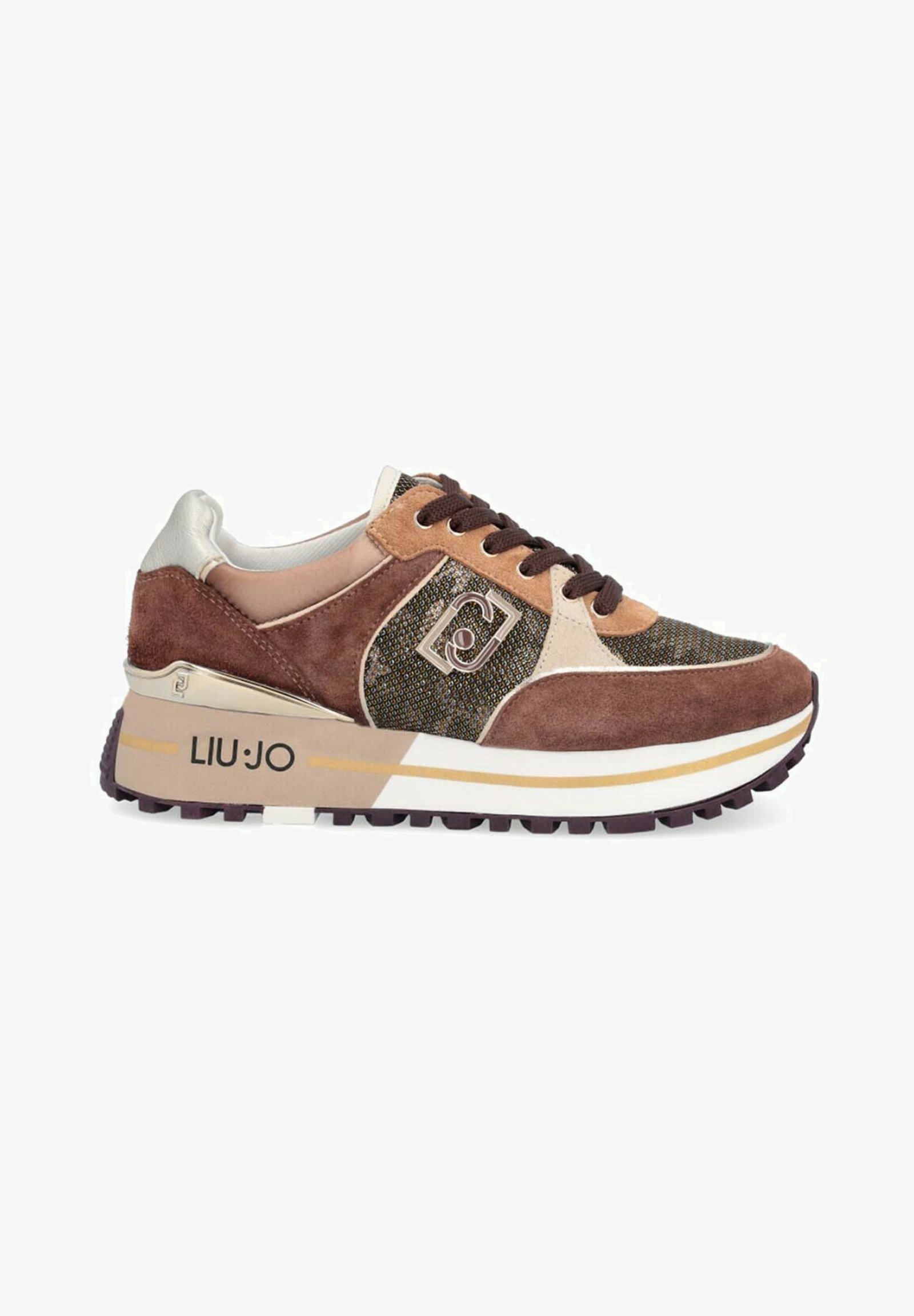Platform Sneakers Liu Jo Sneakers Uomo Tweed Platform Sneakers