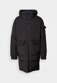 Scotch & Soda LONG PUFFER - Zimski plašč - meteorite